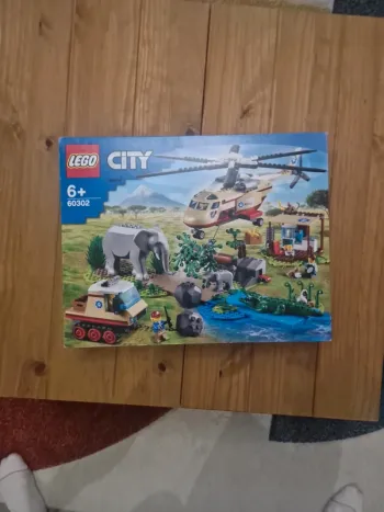 Lego city 60302 l opération de sauvetage des animaux sauvages