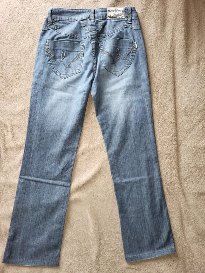 Pantalon femme Rétro Blues taille 36 - photo numéro 3