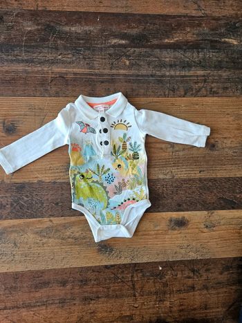 Bodie body DPAM 3 mois dinosaure