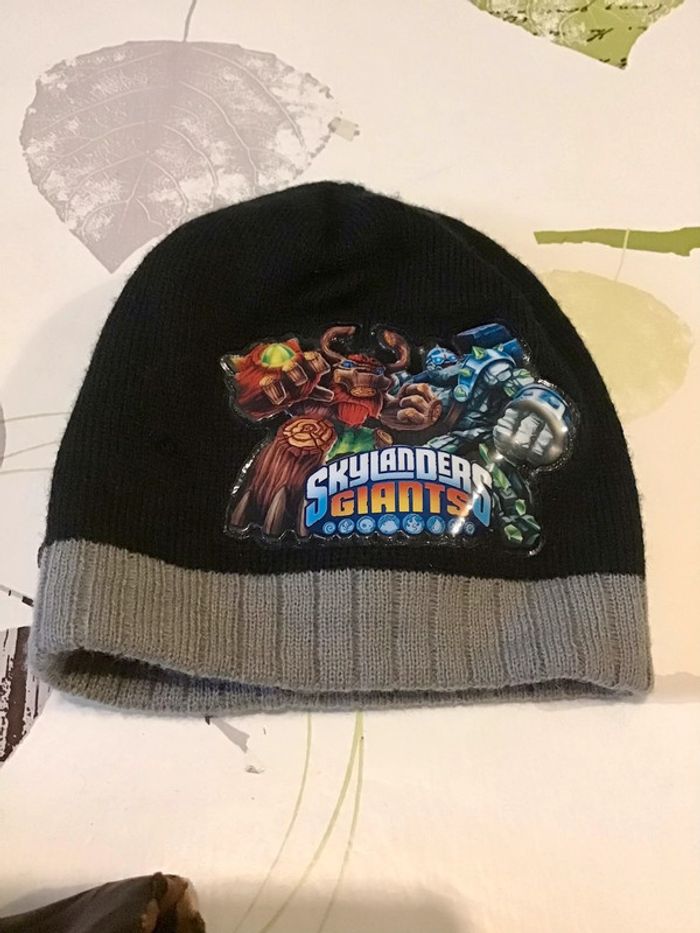 Bonnet taille unique environ 2/5 ans sous licence Skylanders giants - photo numéro 2
