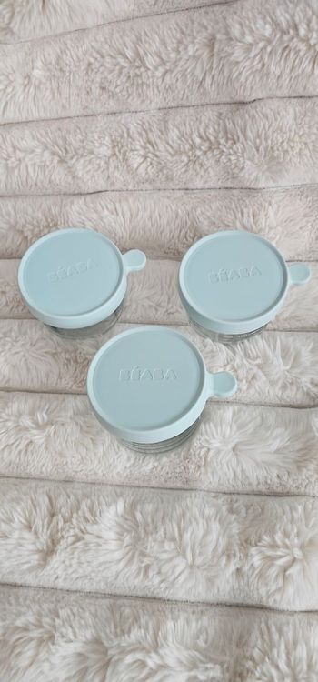 Lot de 3 pots en verre 150ml BEABA