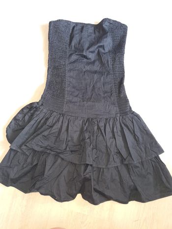 Robe noire bustier
