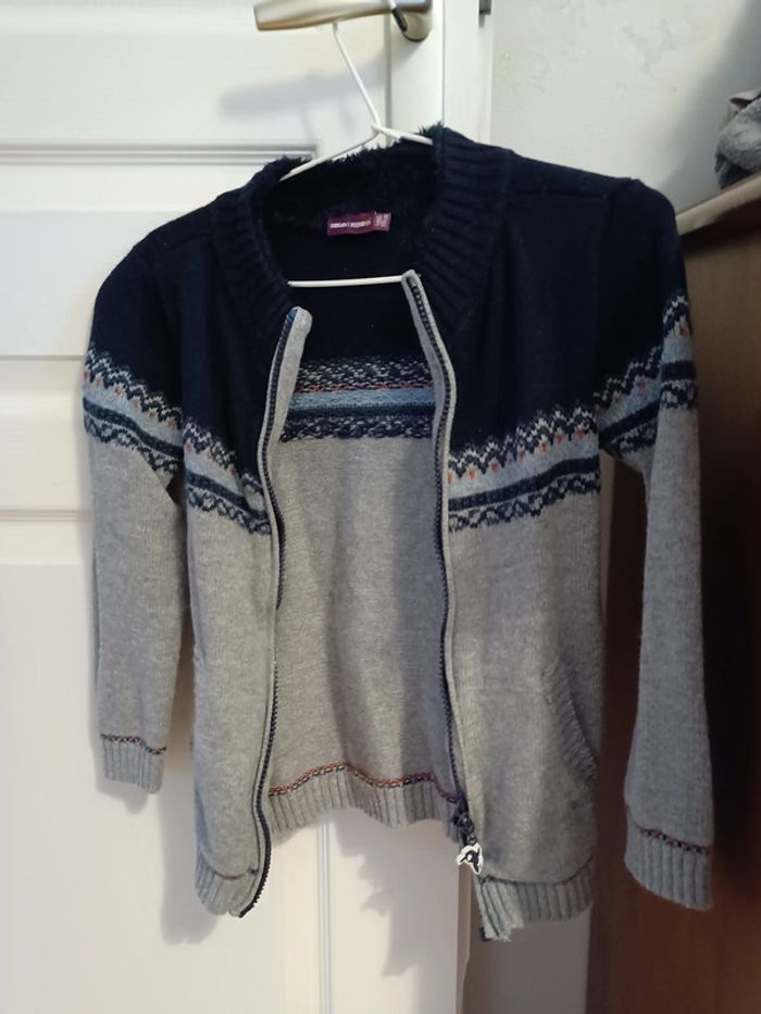 Gilet zippé chaud Sergent major 5 ans (prix ferme) - photo numéro 2