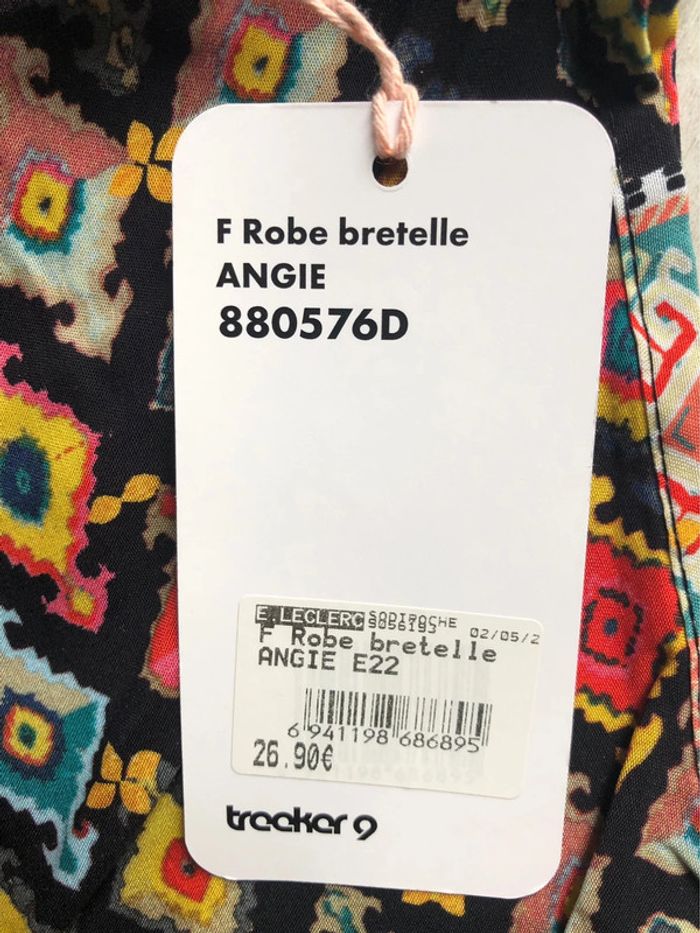 BB15- Robe longue à bretelles T M (38/40+) NEUVE - photo numéro 8