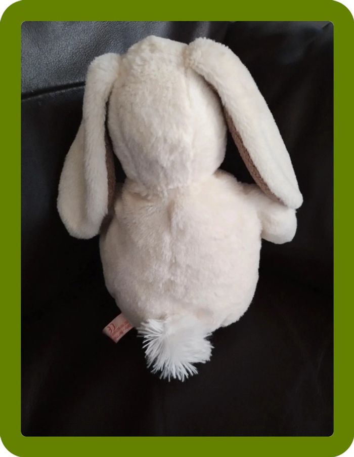 Lapin en peluche en très bon état sans marque - photo numéro 2