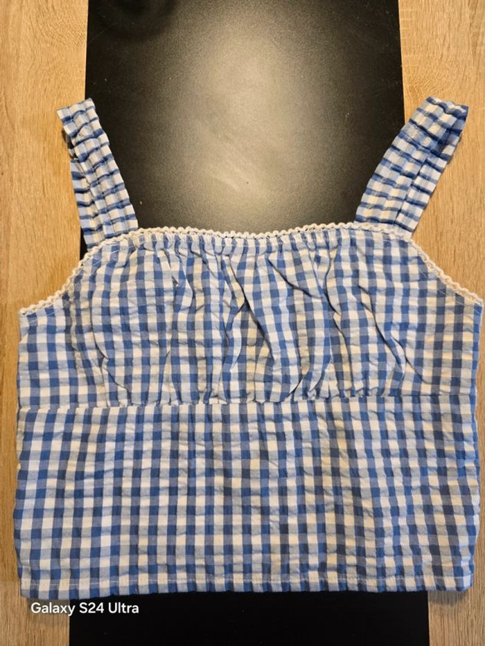 Top vichy - Primark - Taille 12 ans - Neuf