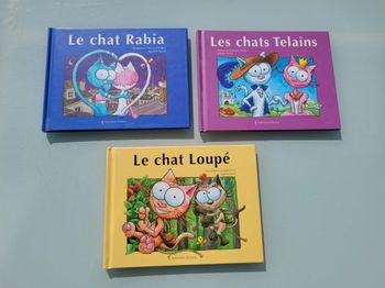 Éditions Balivernes, collection les petits chats : Le chat loupé, rabia et les chats telains