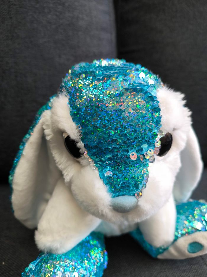 Peluche lapin - photo numéro 4