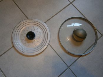Lot de 2 couvercles pour casseroles