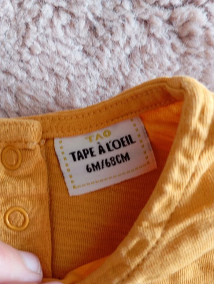 T-shirt ML 6 mois - photo numéro 2