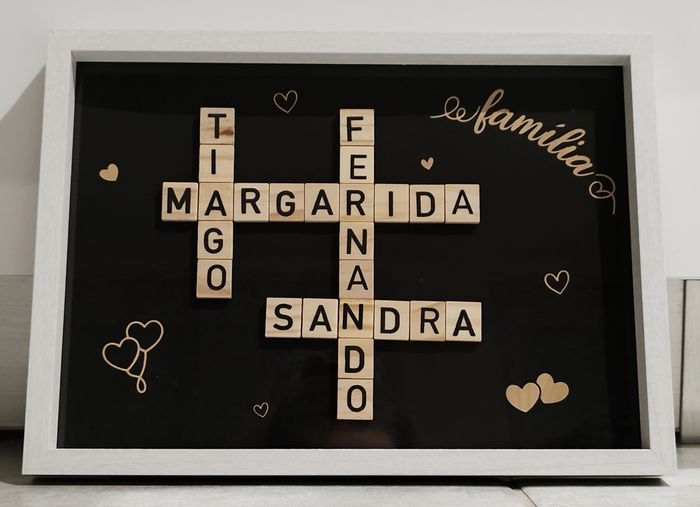 Cadre Scrabble jusqu'à 5 mots - photo numéro 5