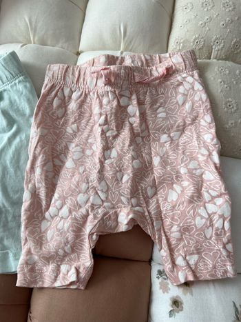 Lot de 6 leggings naissance/ 1 mois