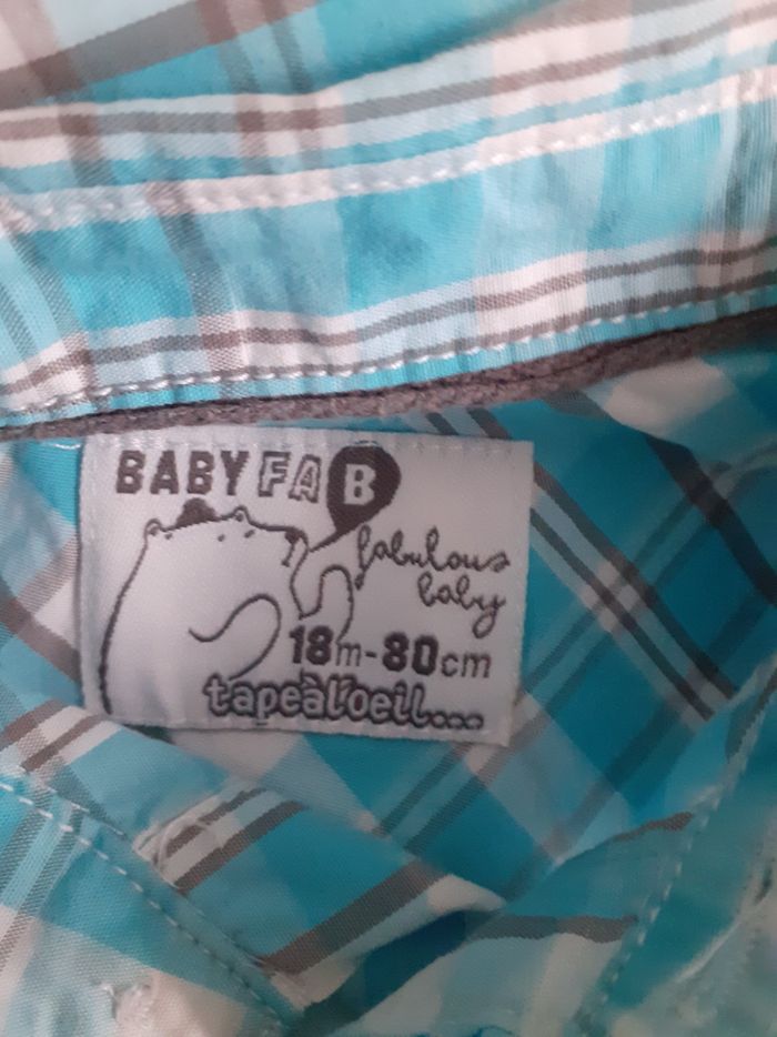 Chemise courte 18 mois - photo numéro 2