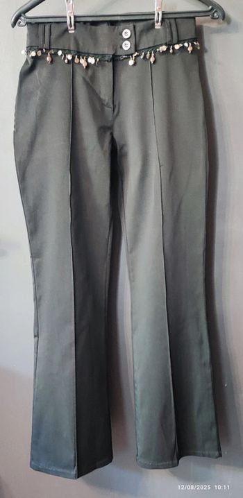 Pantalon noir boot cut