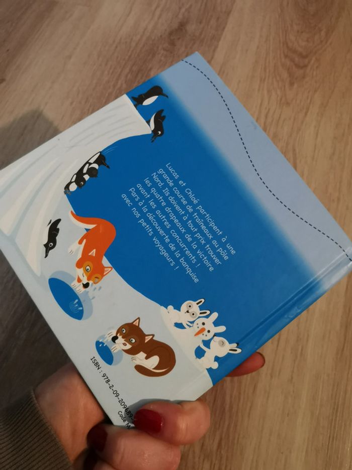 La course sur la banquise. Les petits voyageurs à l'aventure, éd. Nathan - photo numéro 6