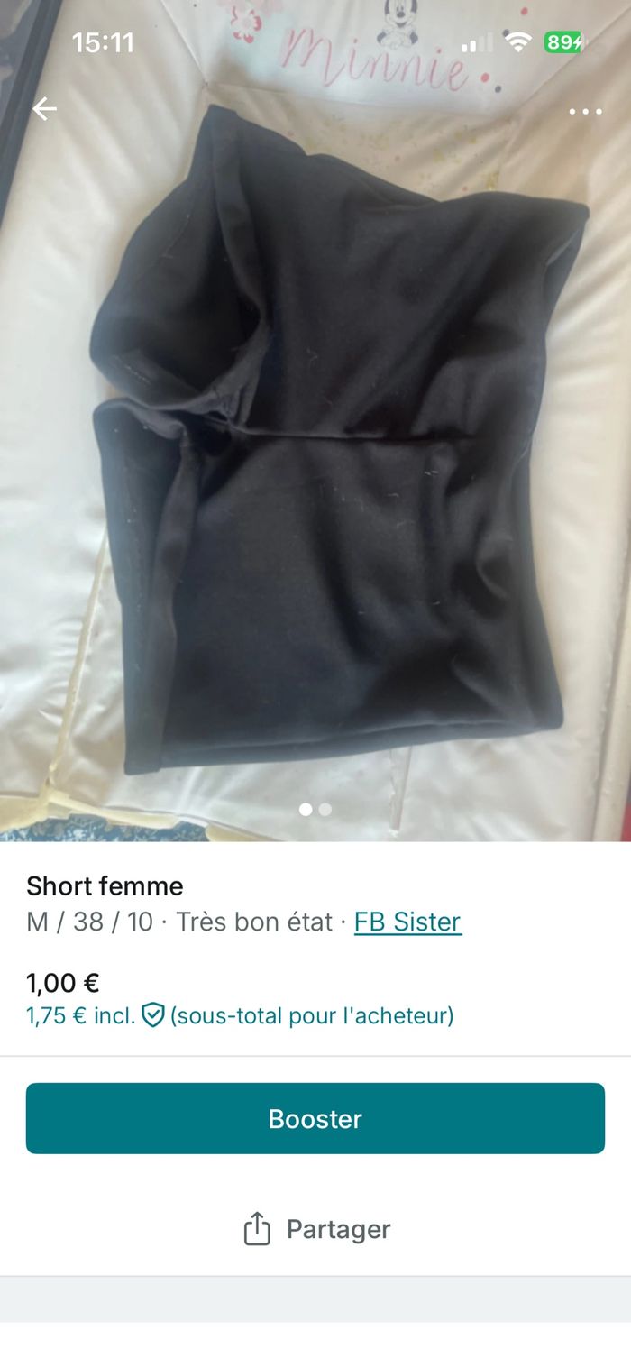 Short noir