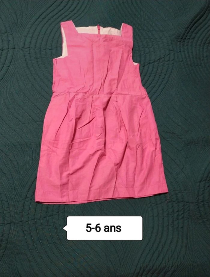Robe rose zara 5-6 ans