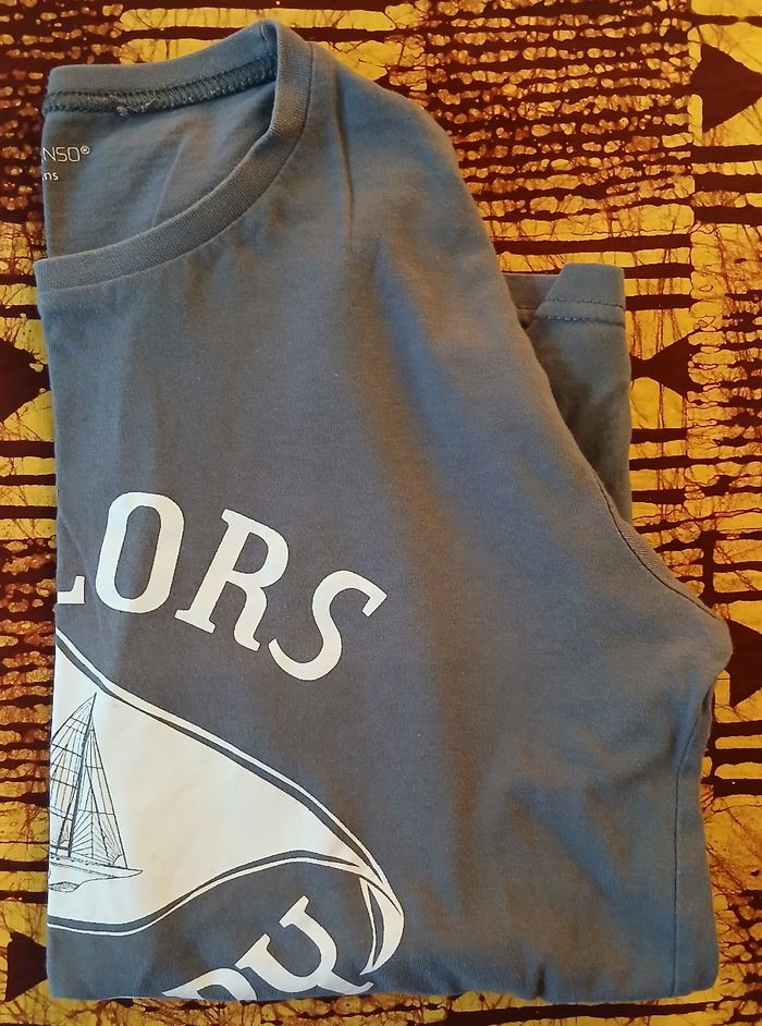 T-shirt gris taille 14 ans - photo numéro 2