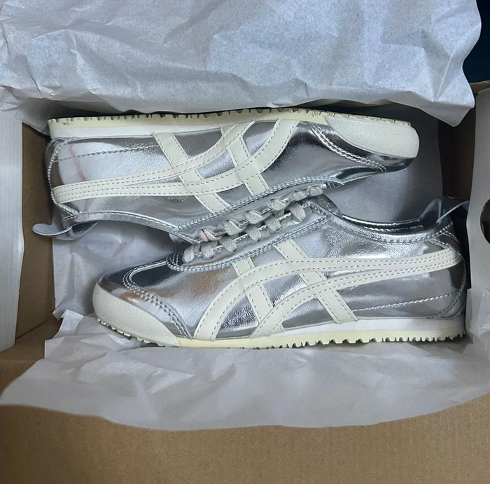 Onitsuka Tiger México 66 Argenté 37.5 - photo numéro 4