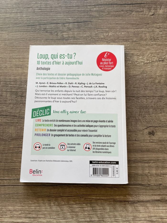 Livre « Loup, qui es-tu ? - photo numéro 2