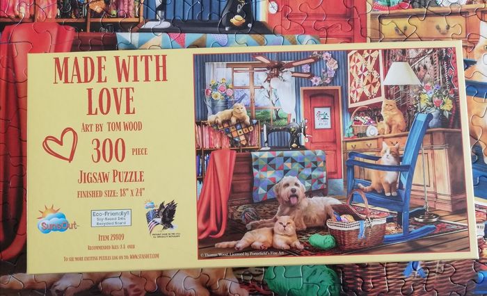 Puzzle 300 pieces XL. Sunsout. Dd1131