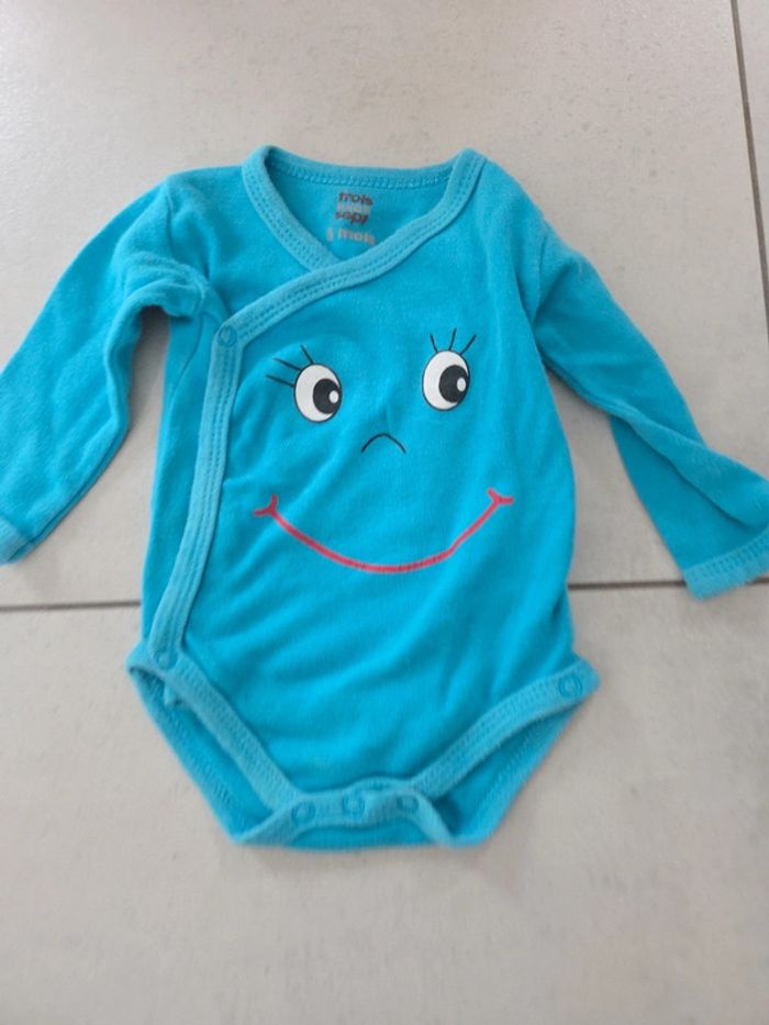 Body T-shirt 3 mois - photo numéro 2