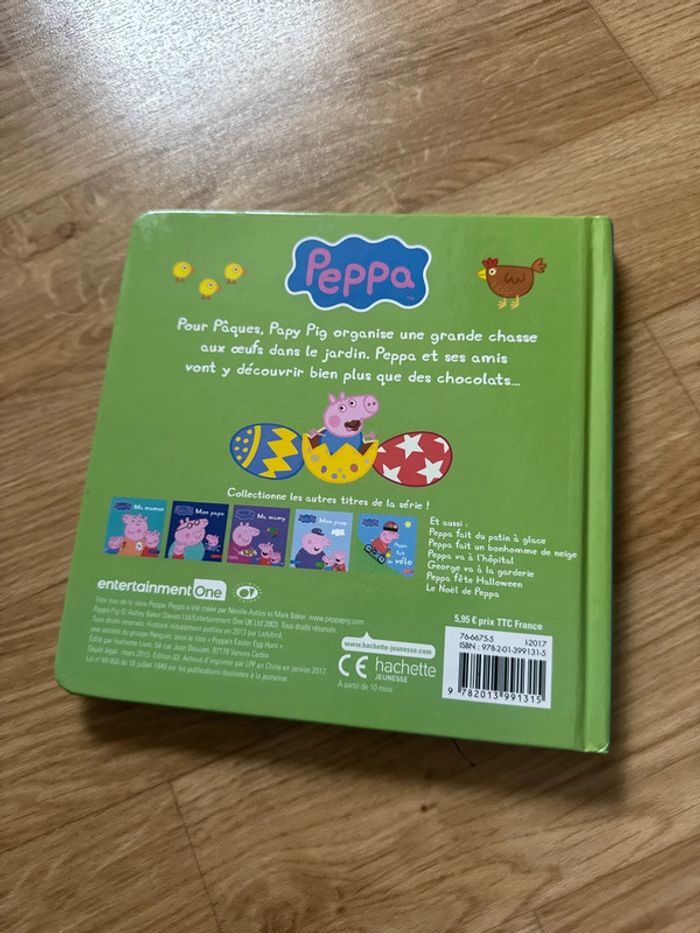 Livre Hachette Peppa Pig Peppa fête Pâques - photo numéro 2