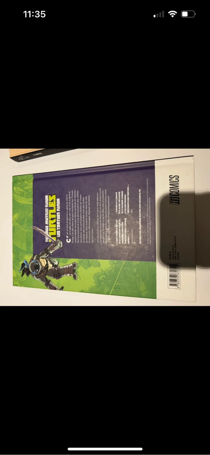 Comics tortues ninja Lot de 4 comics - photo numéro 6