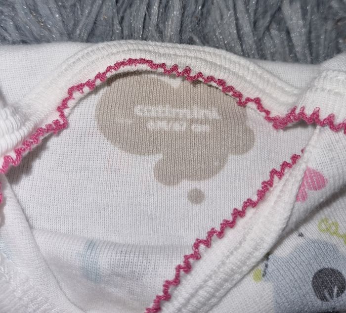 Lot 2 bodies 6mois à motifs - photo numéro 8