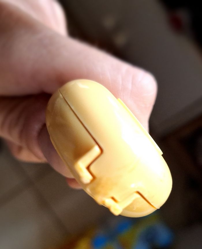 RARE Polly Pocket vintage année 1980 - Médaillon jaune - photo numéro 10