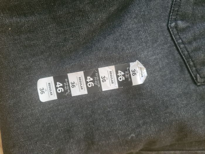 Jean noir regular In Extenso / Taille 46 - photo numéro 4