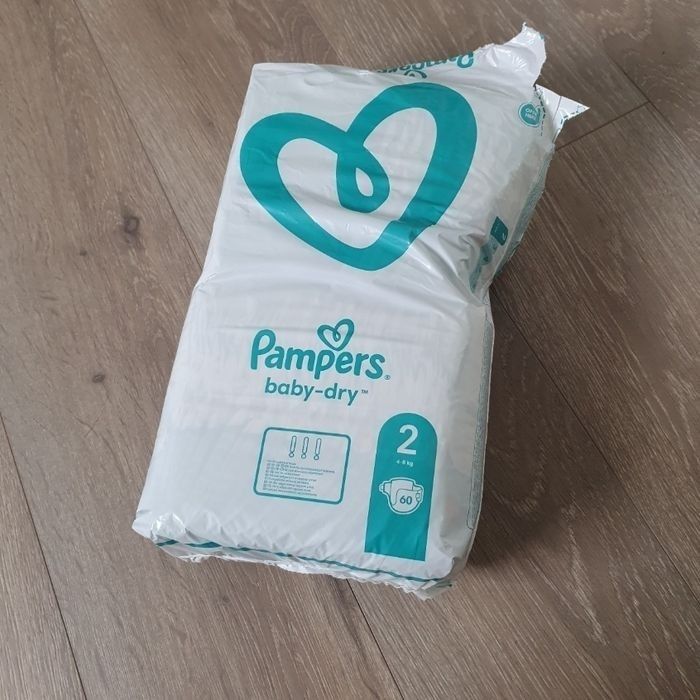 51 couches pampers baby-dry T2 - photo numéro 2
