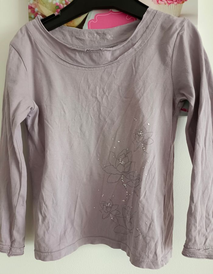 Lot de hauts fille à manches longues en 5 ans - photo numéro 6