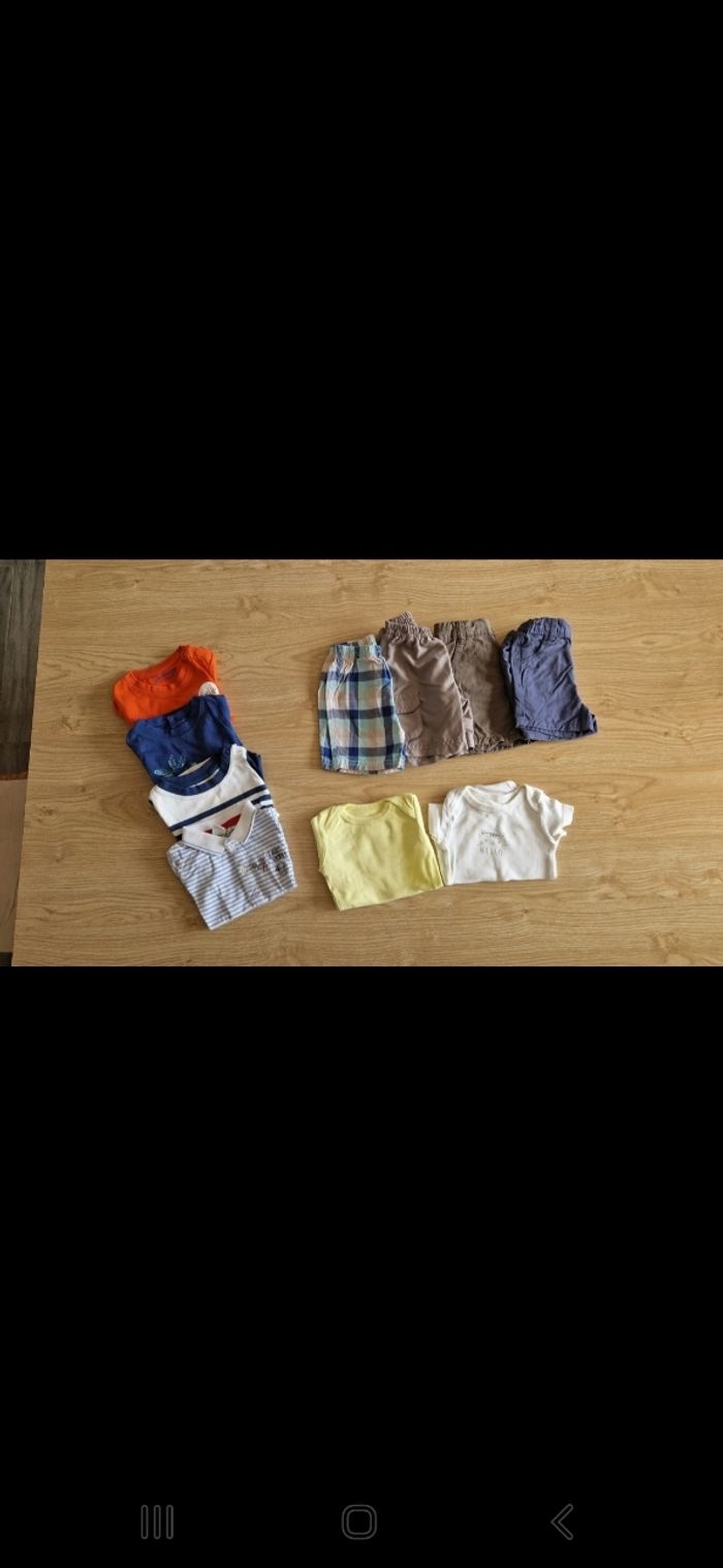 Lot vêtements printemps / été, taille 6 mois