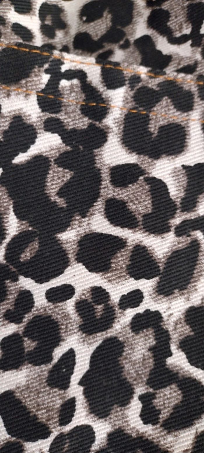 Sac cabas toile léopard - photo numéro 5