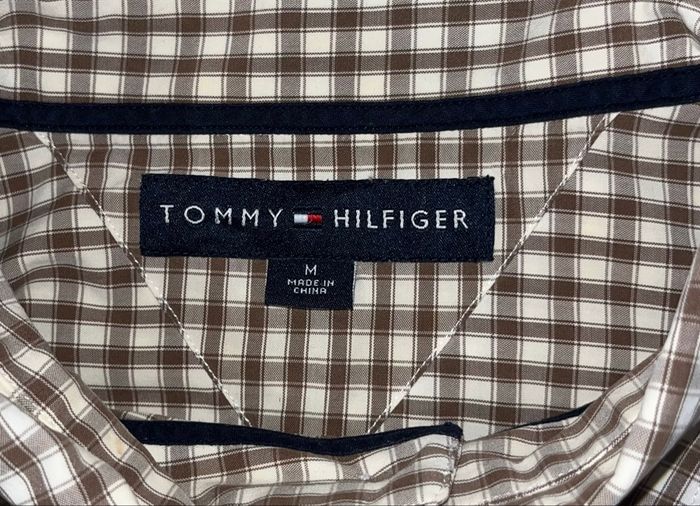 Chemise à carreaux tommy hilfilger - photo numéro 3