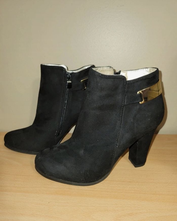 Boots daim 41 - photo numéro 7