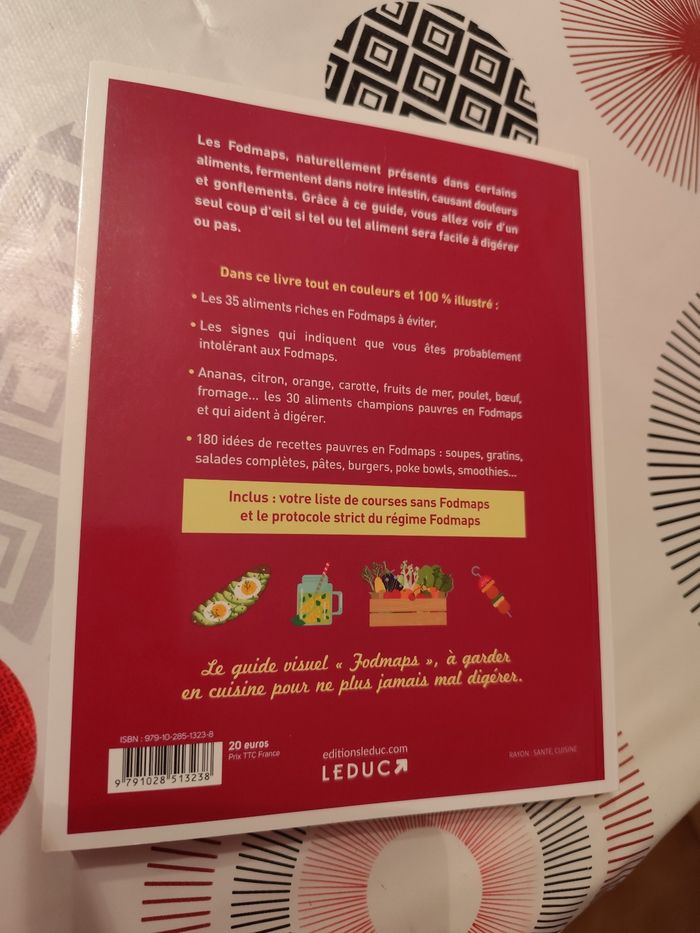 Livre de recettes sans Fodmap - photo numéro 2