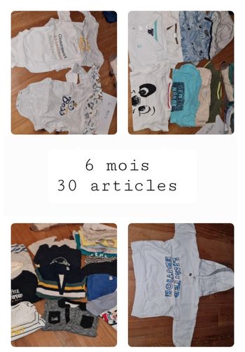 Lot 6 mois 