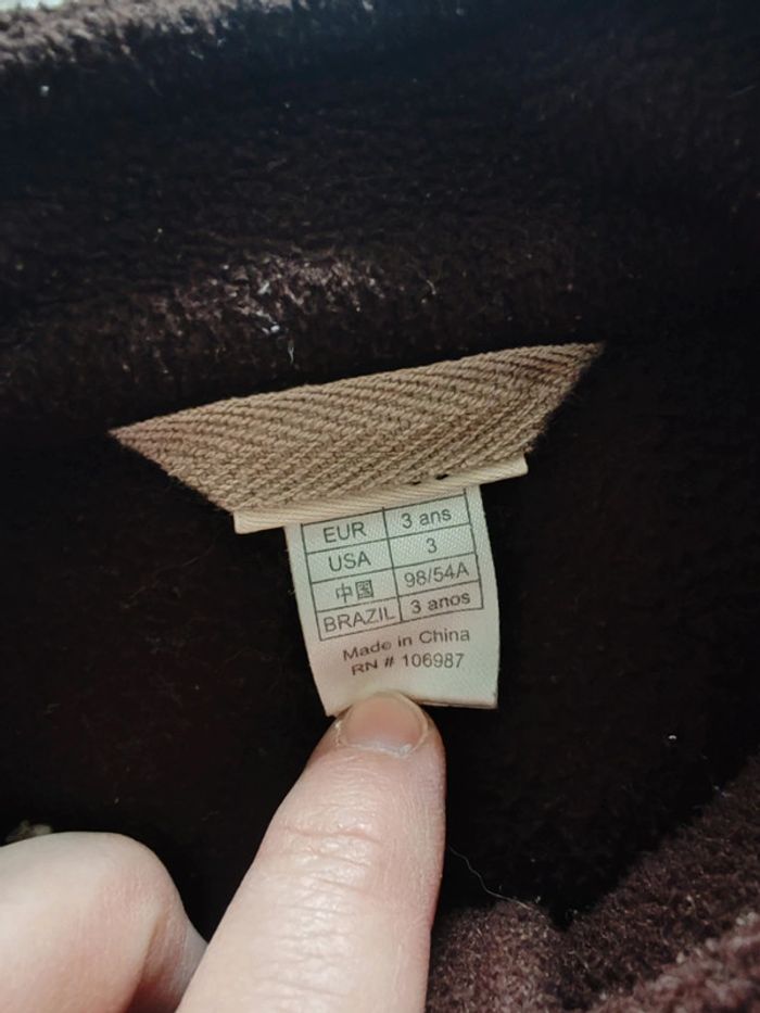 polaire sans manches 3 ans - photo numéro 2