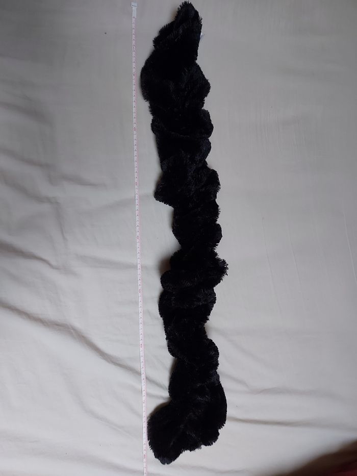 Écharpe fausse fourrure/ fille - photo numéro 2