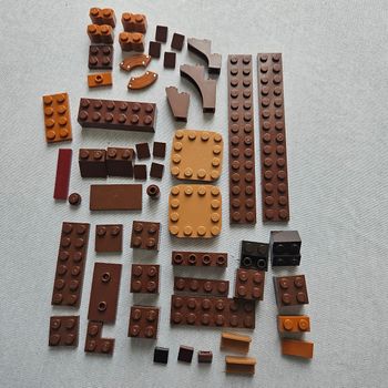 Lot lego marron