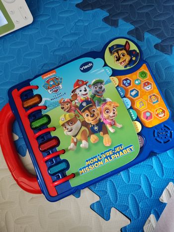 Livre interactif pat patrouille 