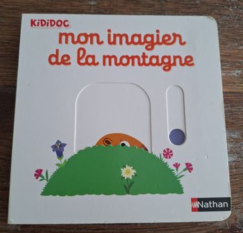Livre Mon Imagier de la Montagne Kididoc