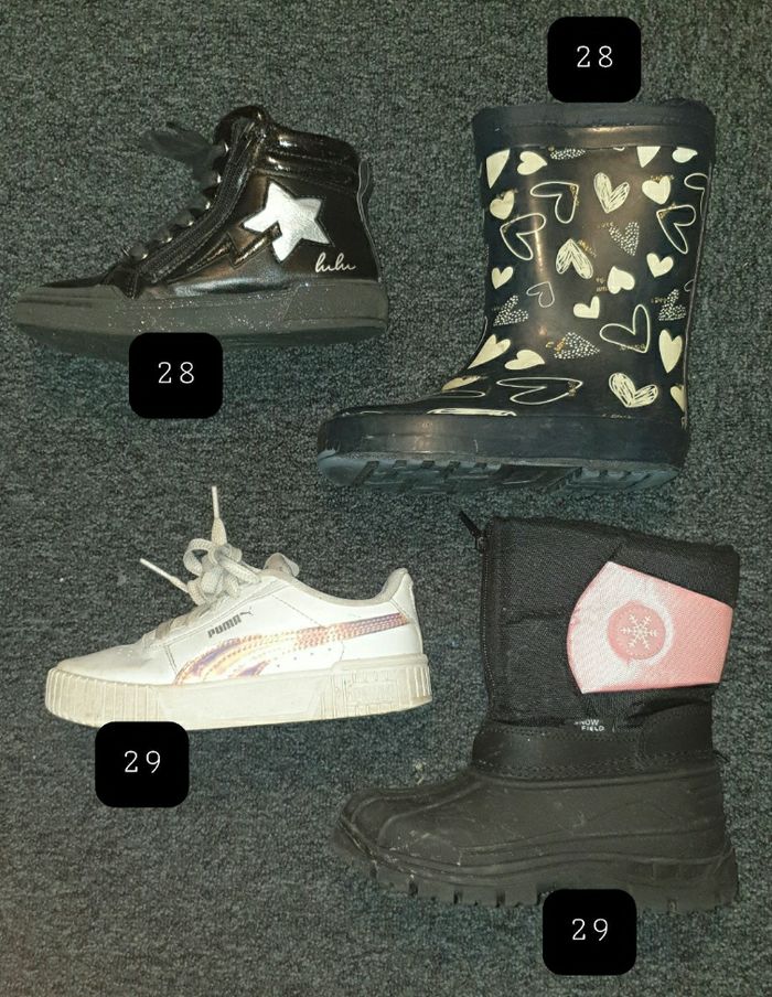 LOT CHAUSSURES FILLE