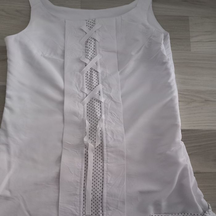 Ensemble robe + jupe blanche Mia Soana taille 38 - photo numéro 4