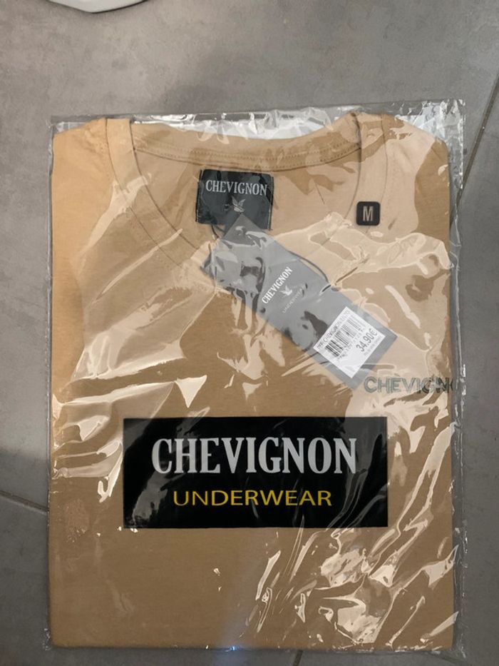 t shirt homme chevignon