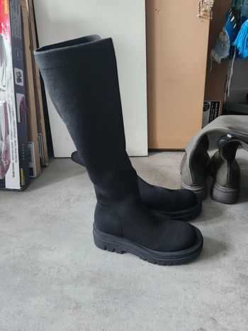 Botte cavalière noir 
