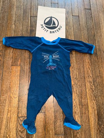 Pyjama coton petit bateau 6 mois