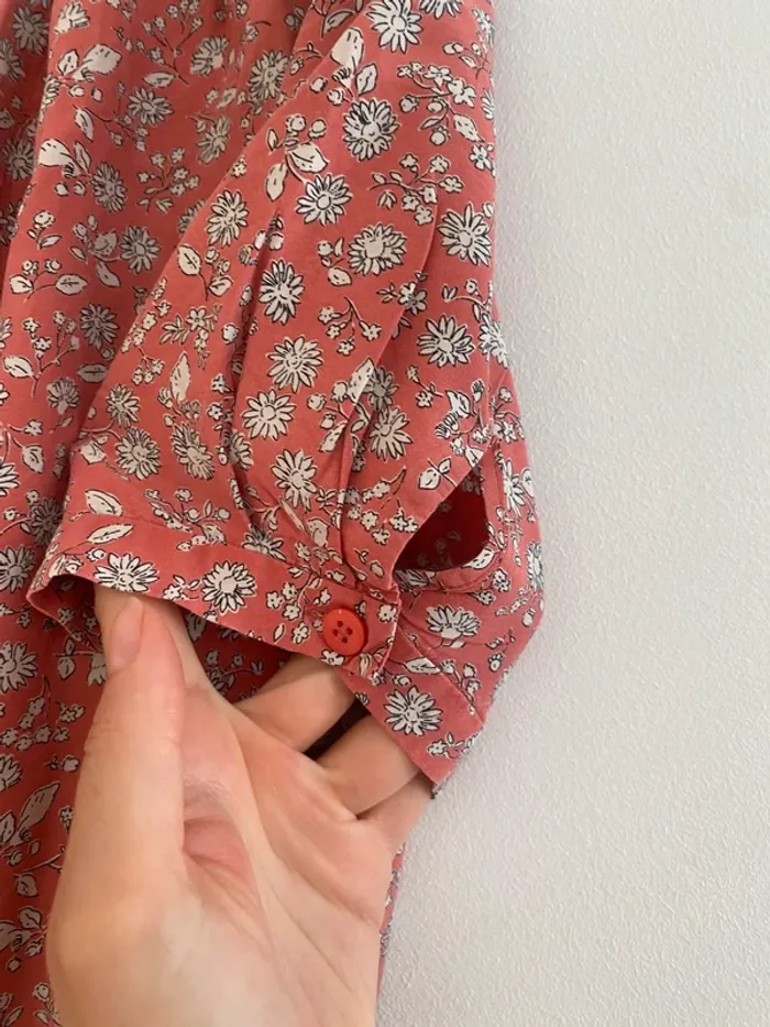 Robe cache coeur comptoir des cotonniers fleurie en 36 - photo numéro 15